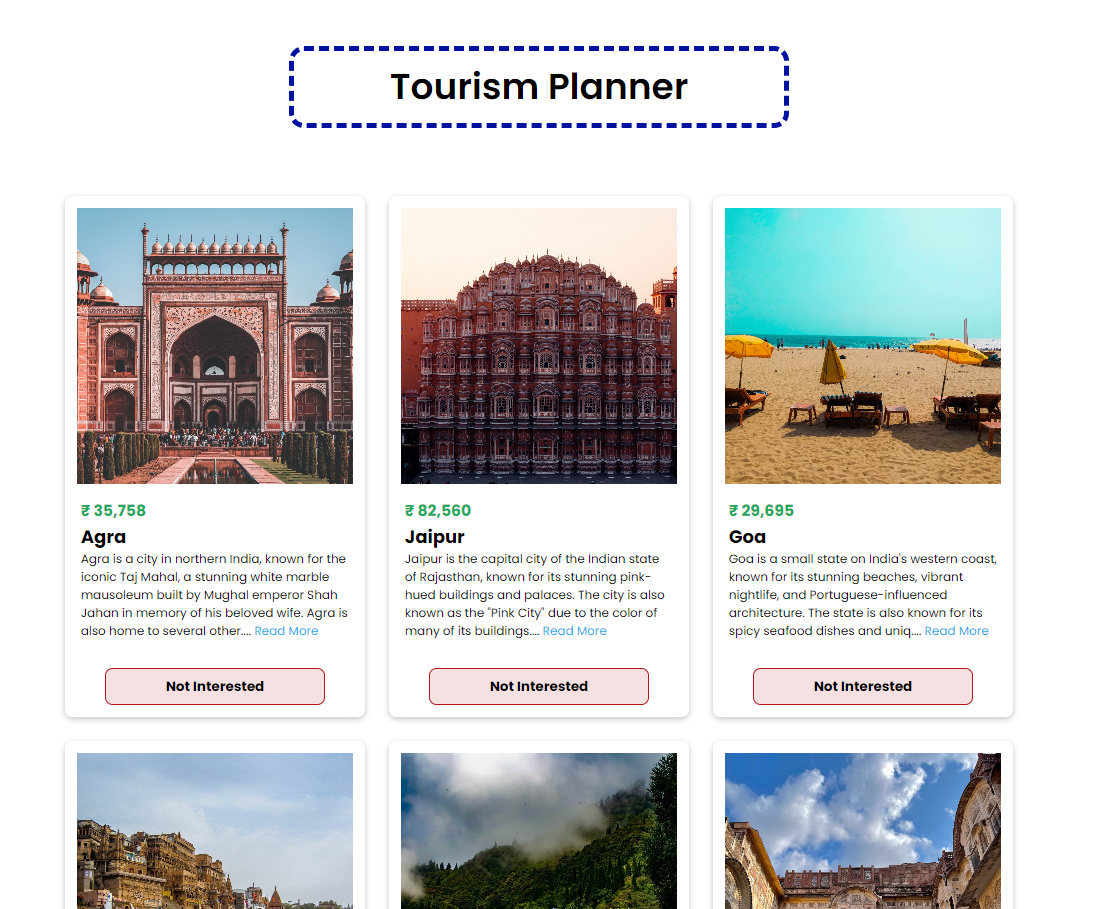 Tourism Planner