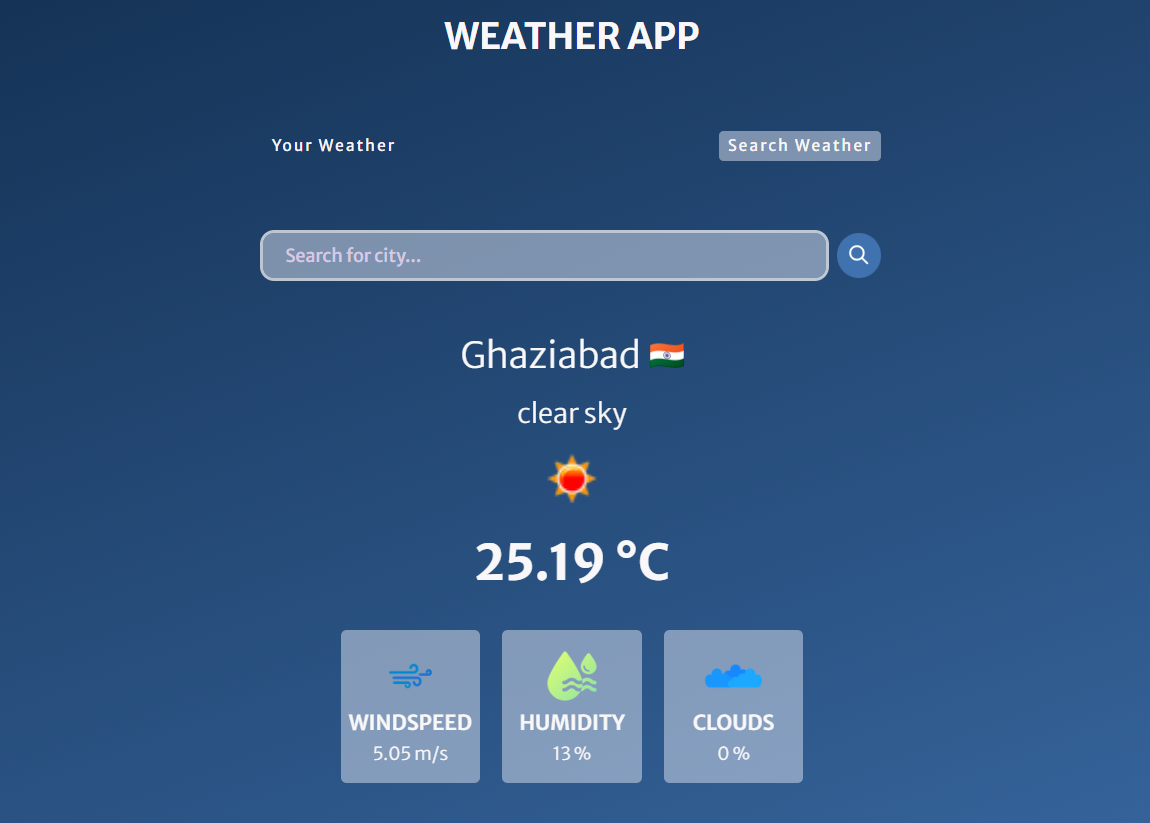 Weather Application